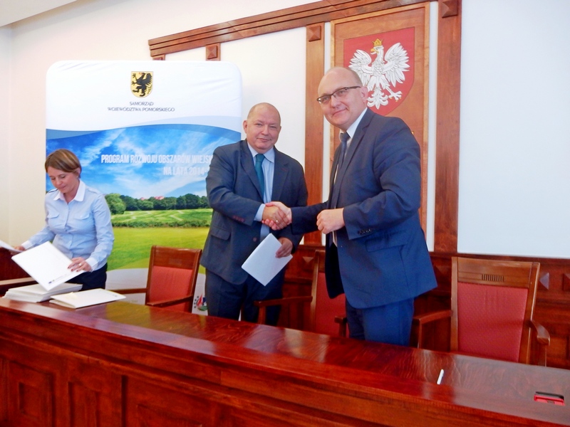 Podpisanie umów z Partnerami KSOW